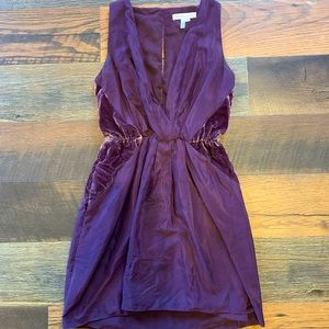 BCBGeneration Deep V Mini Dress